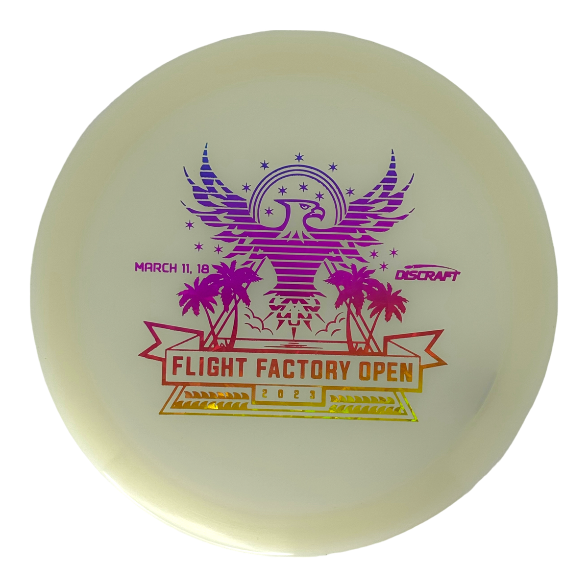 Discraft Glo Z Raptor - Flight Factory Open (2023)