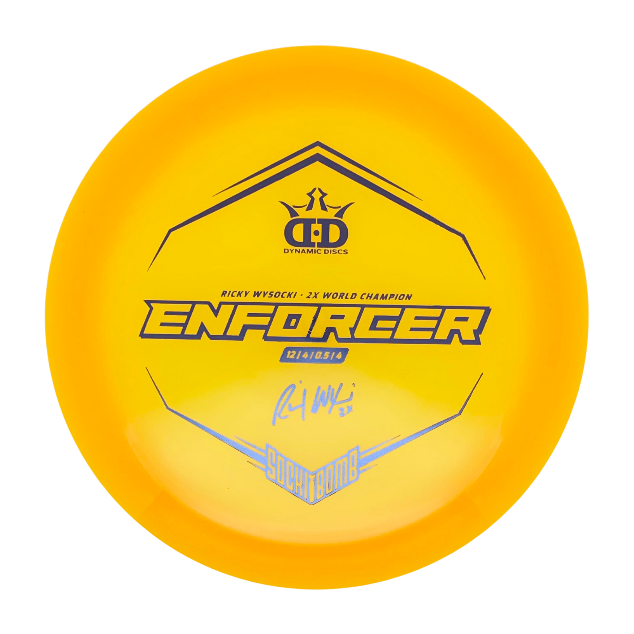 Dynamic Discs LucidX Enforcer Ricky Wysocki Sockibomb Flight