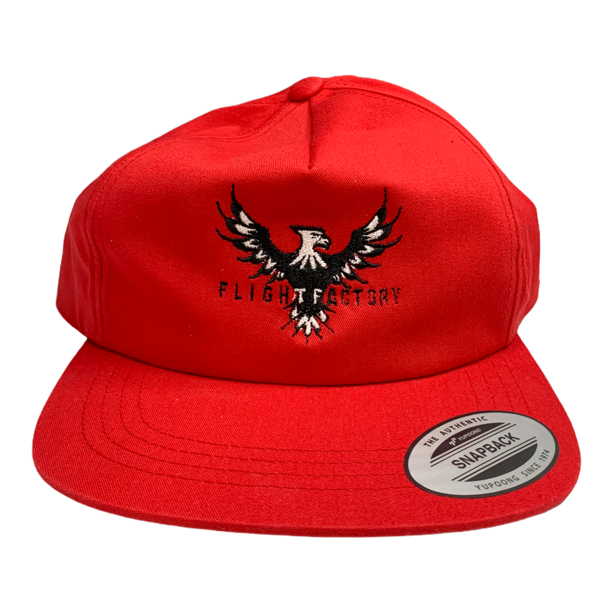 Flight Factory Flat Bill Unstructured Snapback Hat