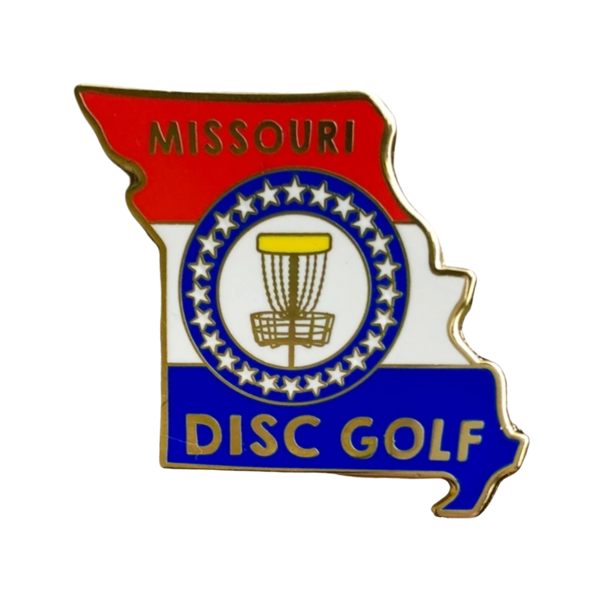 USA &amp; State Disc Golf Pins