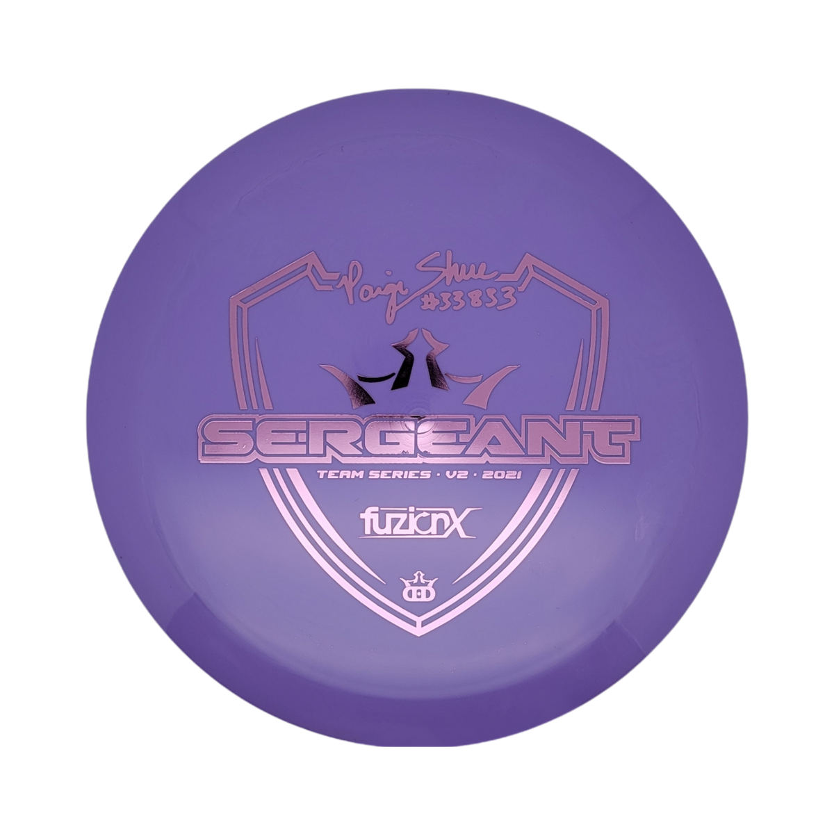 Dynamic Discs Fuzion-X Sergeant - Paige Shue Team Series