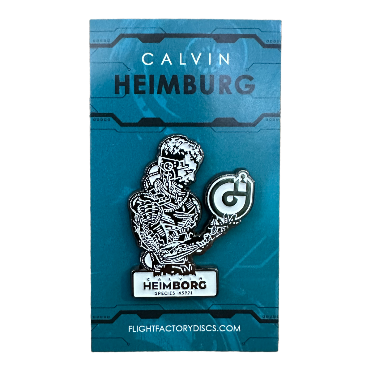 Calvin Heimburg Disc Golf Pin - HeimBorg