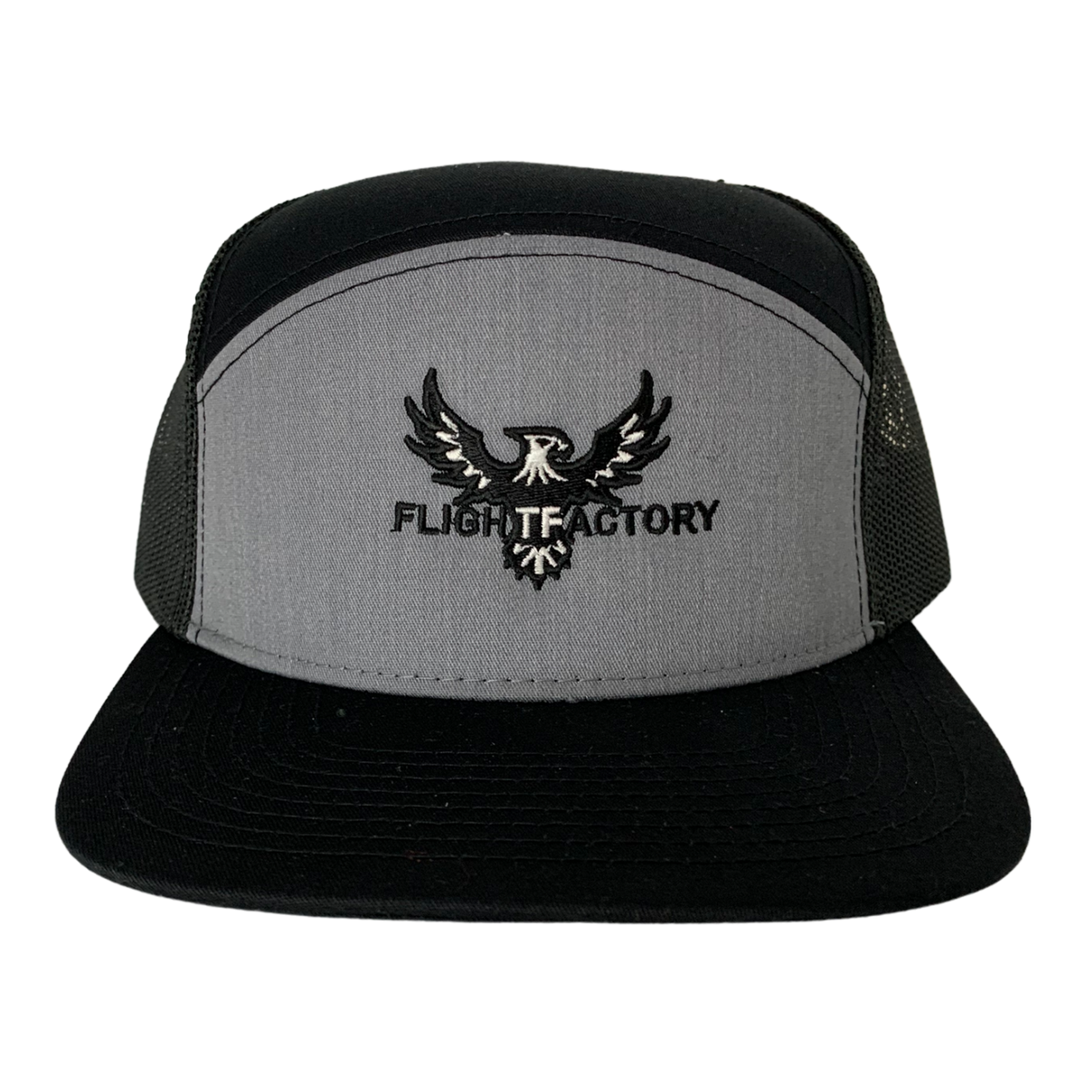 Flight Factory 6-Panel Arch Trucker Snapback Hat